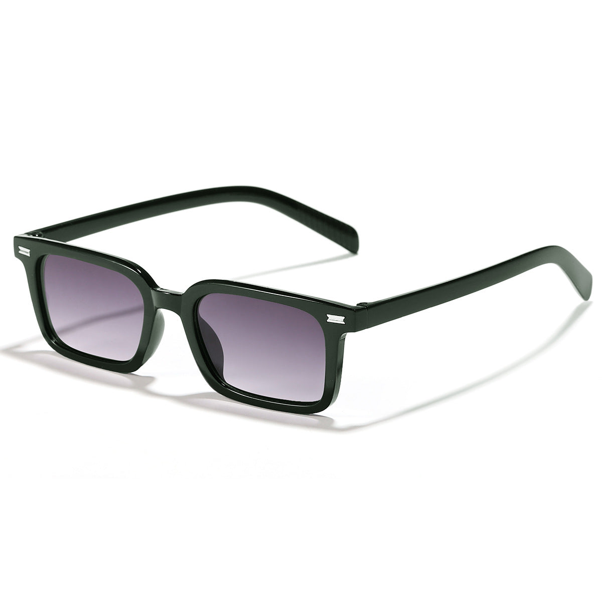 Damen elegante Sonnenbrille mit transparentem Rahmen Karnz