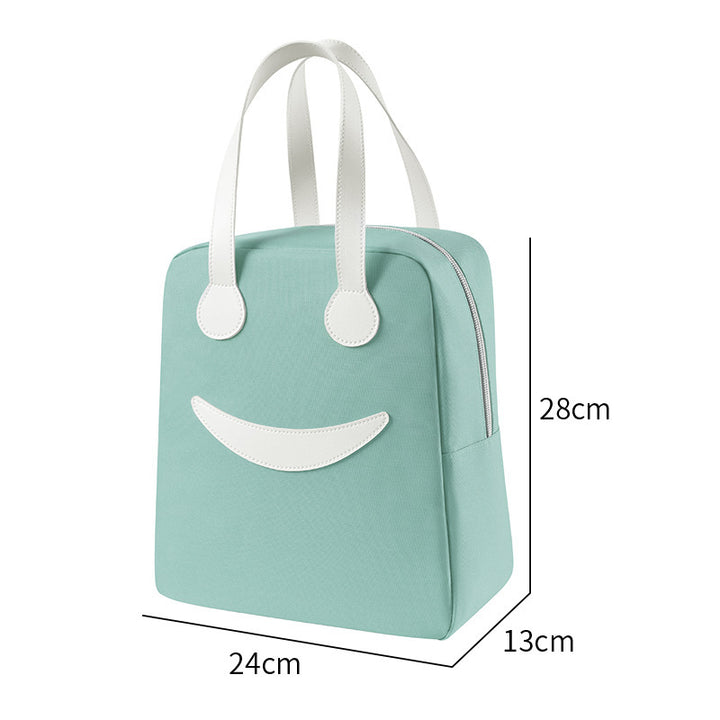 Süßes Smiley-Gesicht Lunchbag Karnz