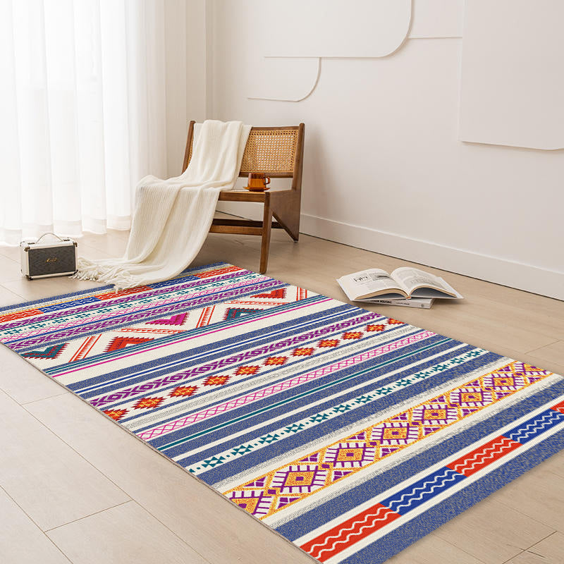 Geometrischer Bohemian Teppich