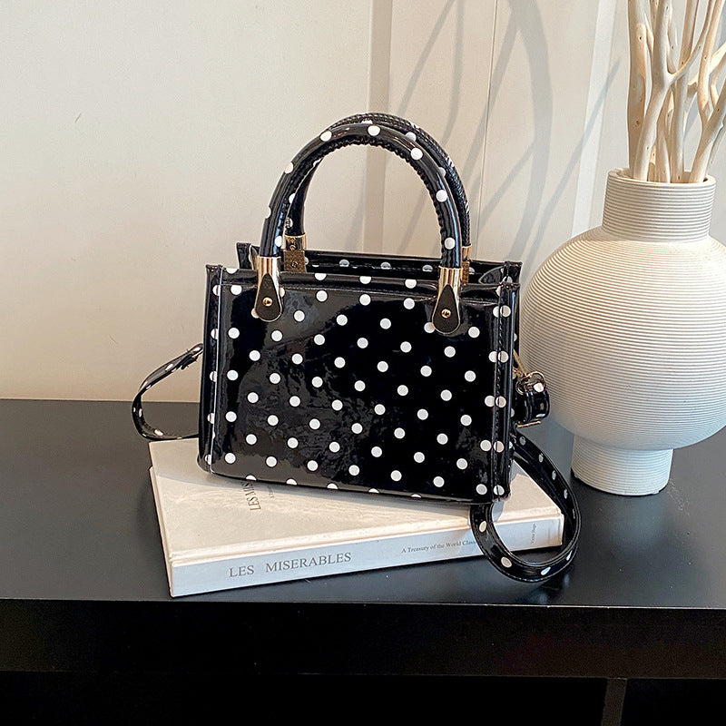 Gemusterte Tote-Handtasche