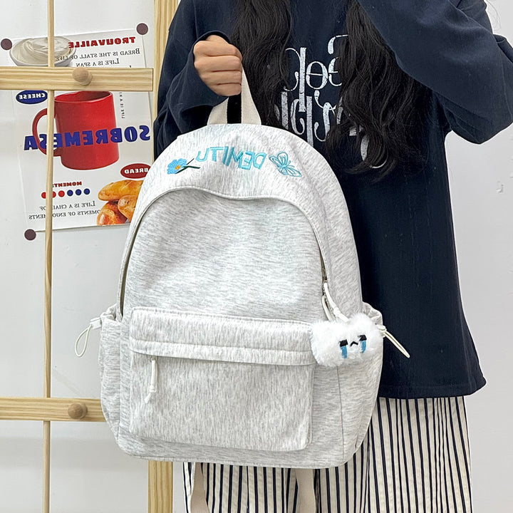 Lässiger bestickter Rucksack Karnz
