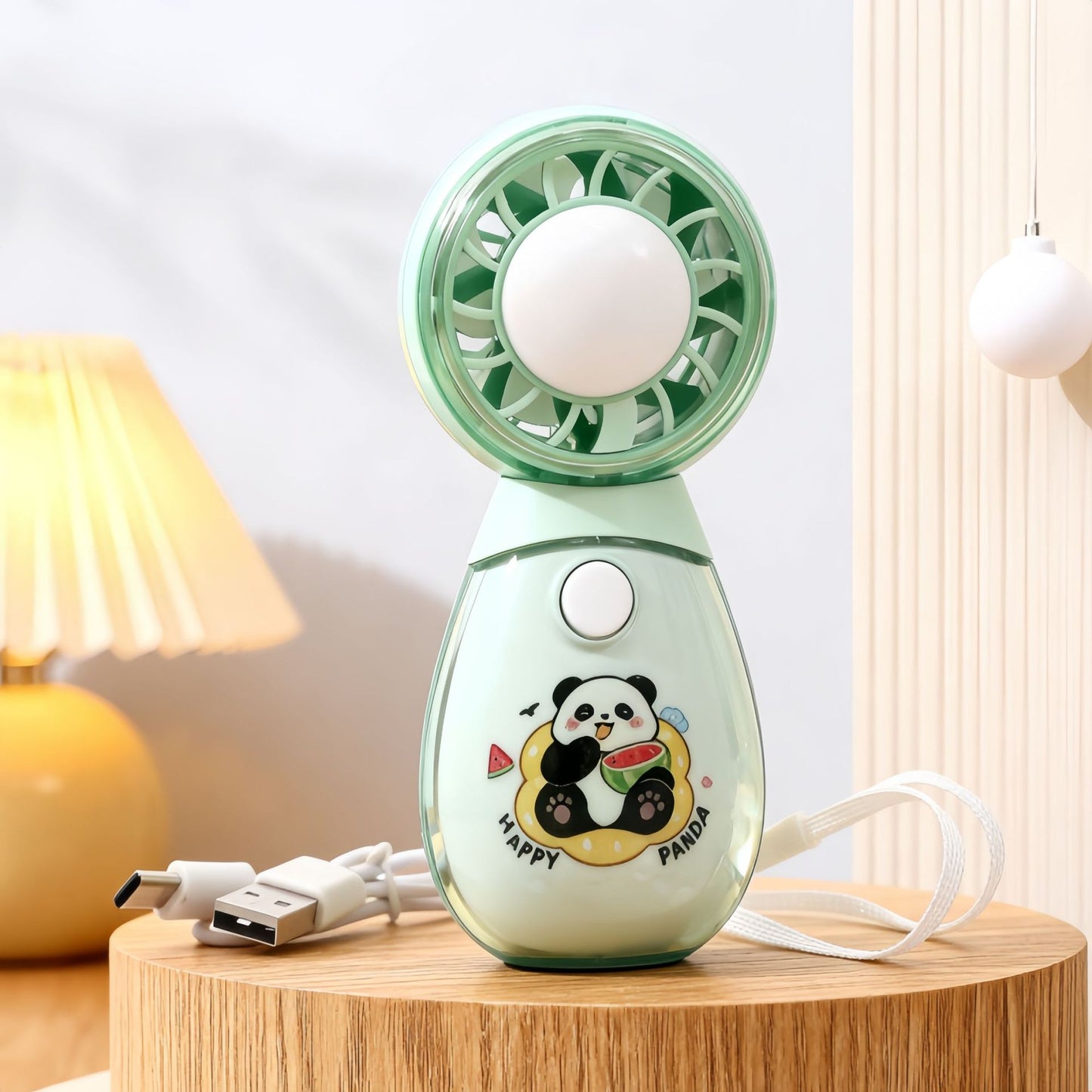 Damen Tragbarer Handventilator mit süßem Tiermotiv Karnz
