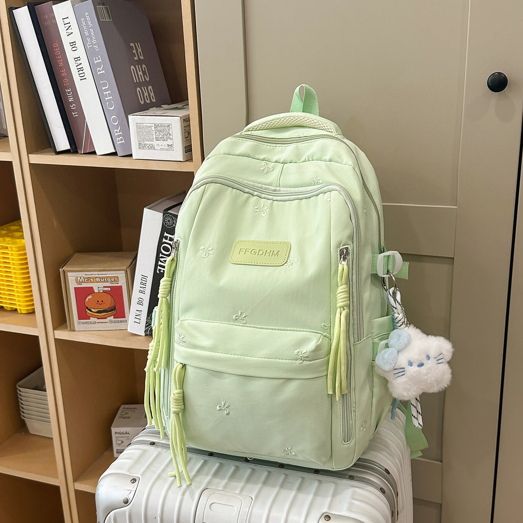 Stylischer Bestickter Reise-Rucksack Karnz