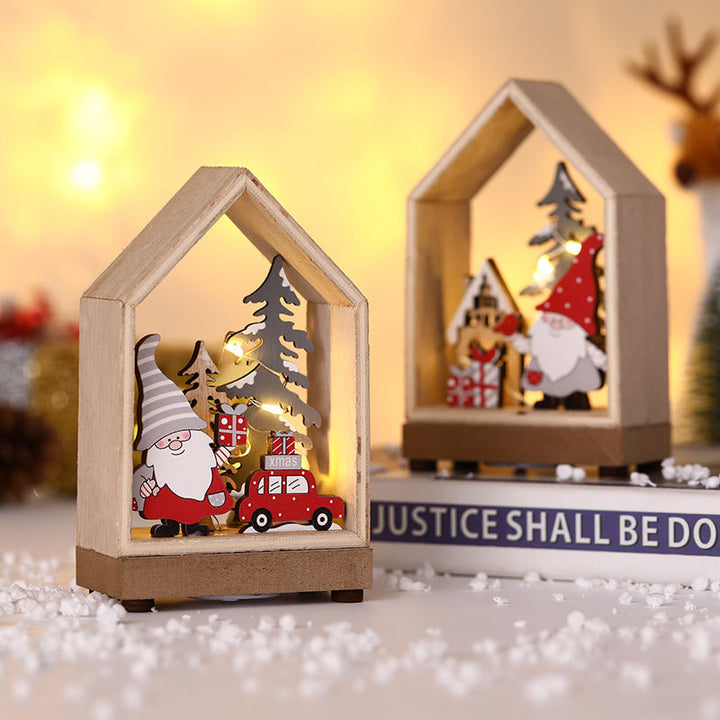 Weihnachtlich dekorative Laterne Karnz