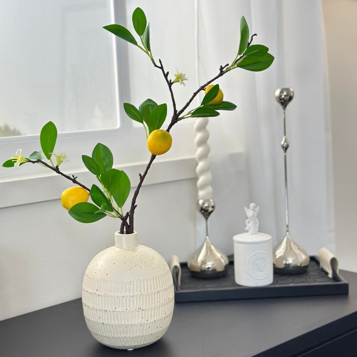 Dekorative Vase für die Innendekoration