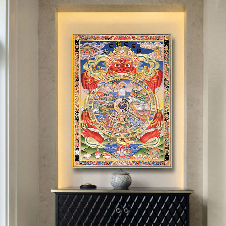 Künstlerische Religiöse Wandwand
