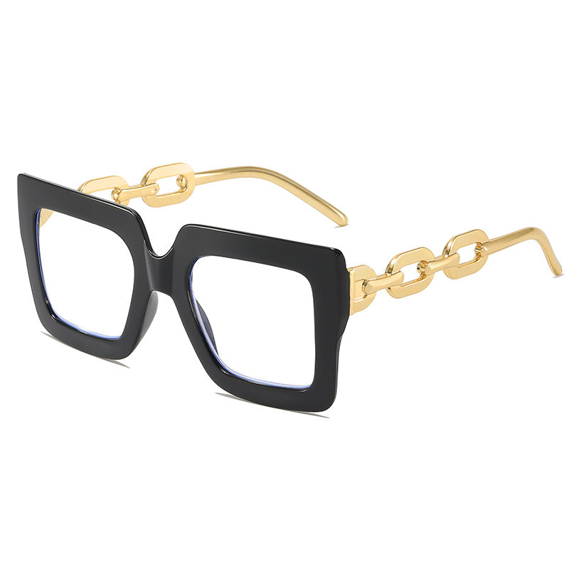 Bold Fashion-Forward Quadratische Sonnenbrillen Karnz
