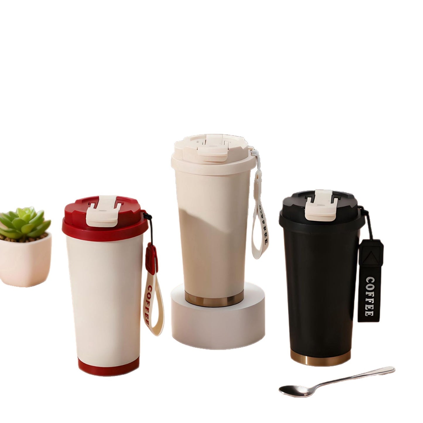Damen Isolierte Kaffeetasse Karnz