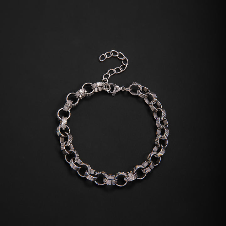 Elegante geometrische Link-Armband Karnz