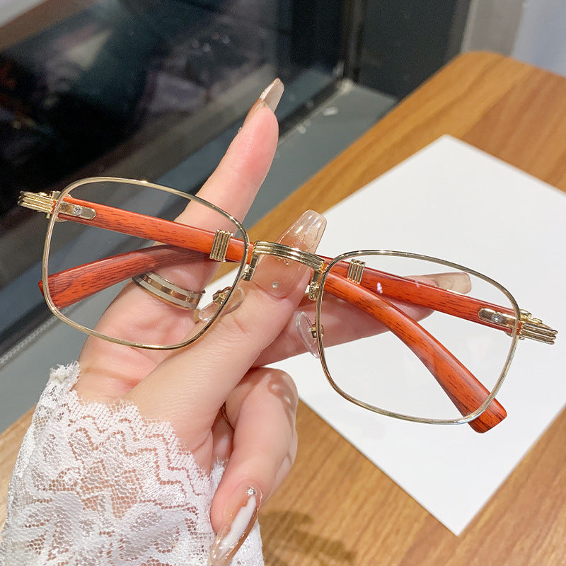 Damen Sonnenbrille mit luxuriösem Holzrahmen Karnz