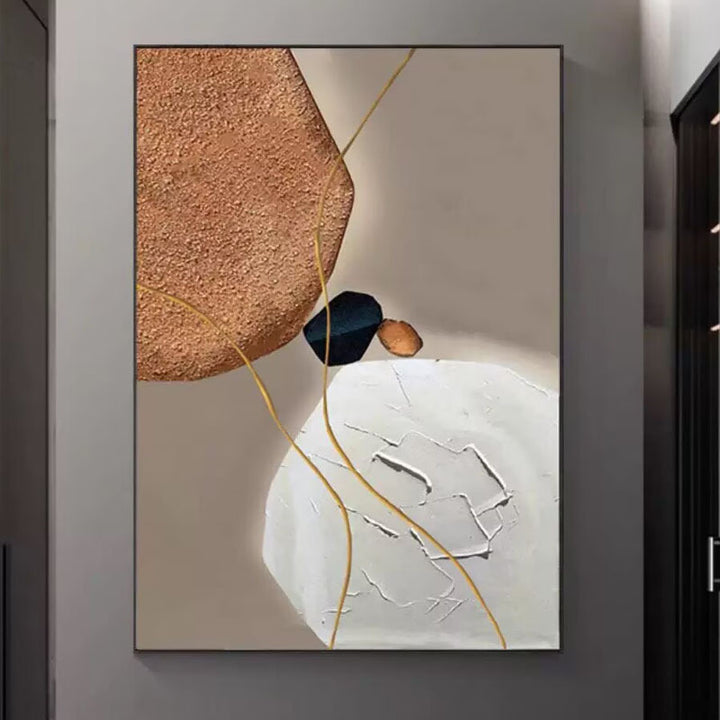 Abstrakte geometrische Wandkunst