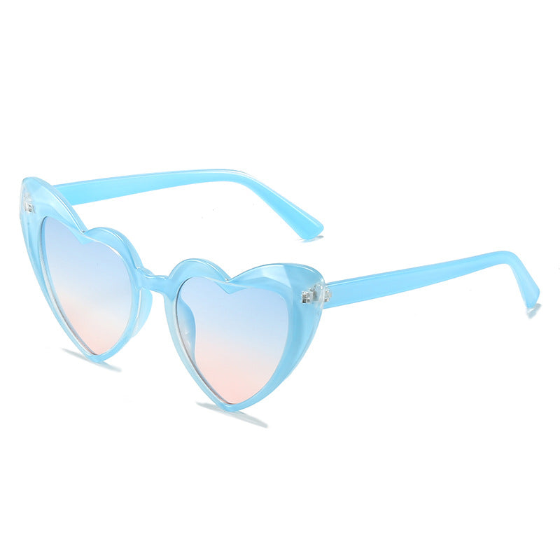 Damen Herzförmige Sonnenbrille im innovativen Design Karnz