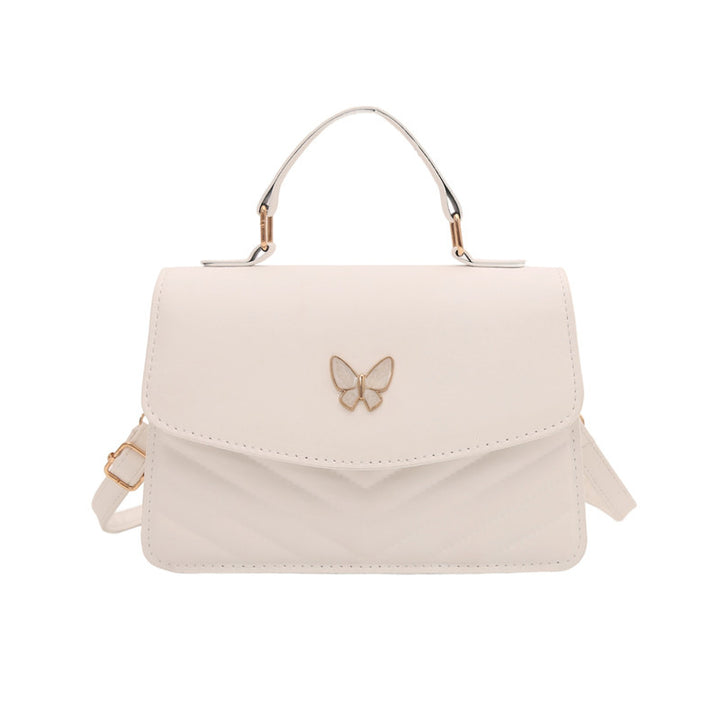 WoElegant Gepolsterte Leder Satchel Tasche Karnz