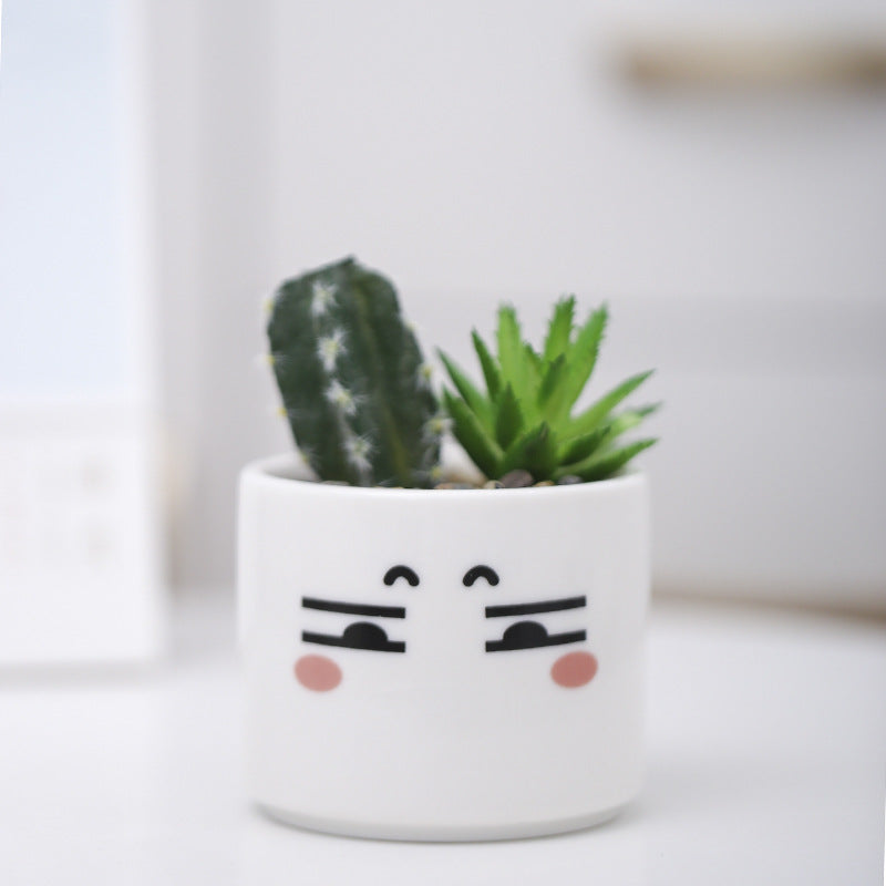 Niedlicher Tier-Themen-Sukkulenten-Planter Karnz