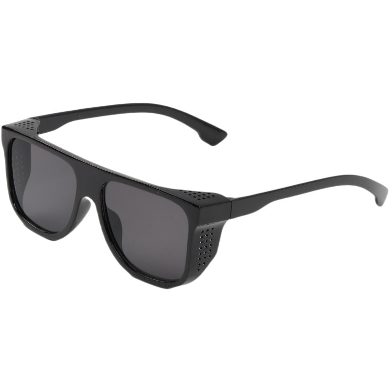 Damen modische Oversized-Sonnenbrille mit einzigartigem Akzent Karnz