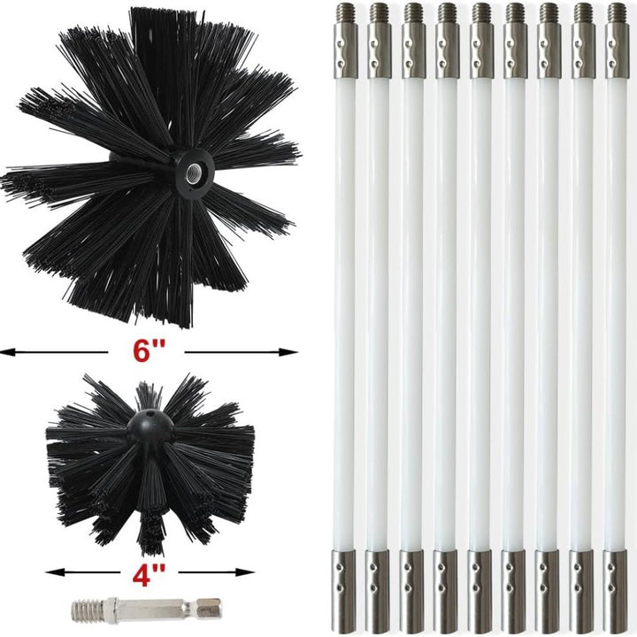 Langlebiges Reinigungsbürsten-Set Karnz