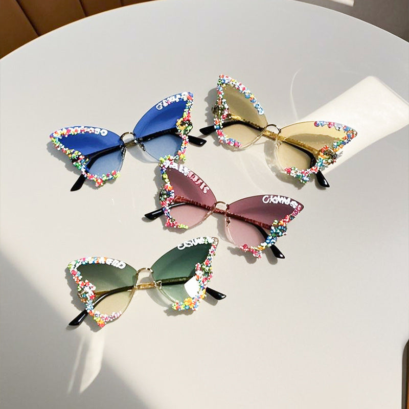 Butterfly-Frame-Sonnenbrille Karnz