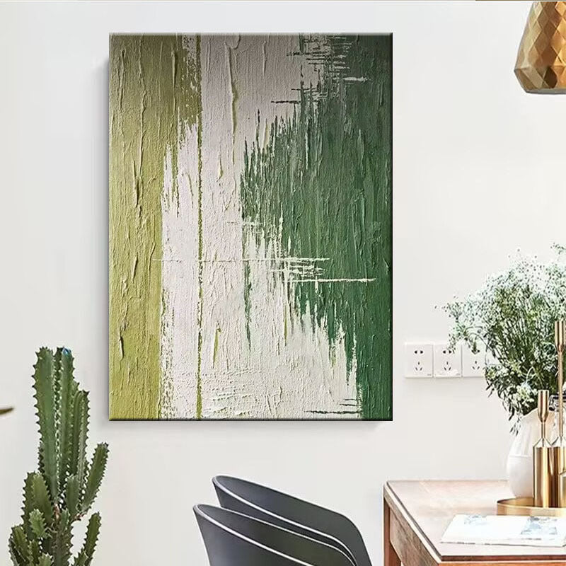 Zeitgenössisches abstraktes strukturiertes Wandkunstwerk