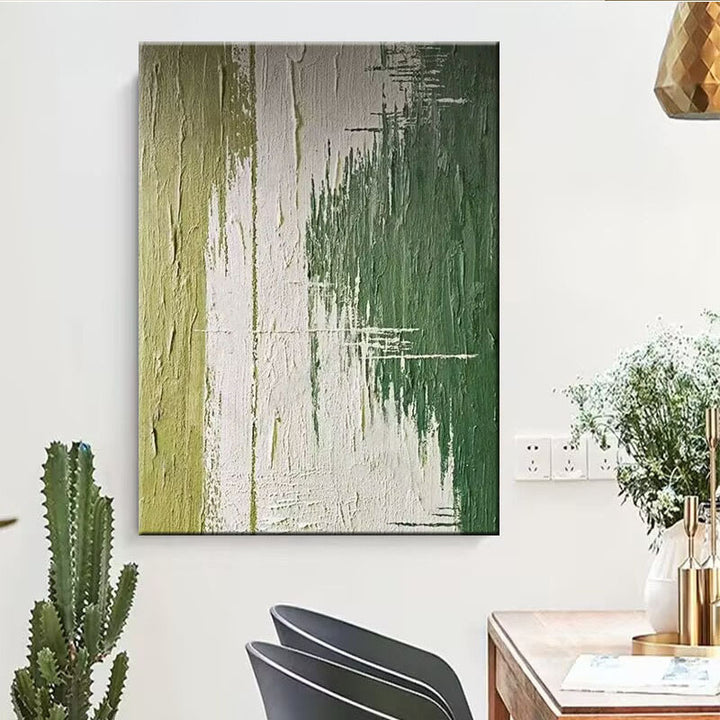 Zeitgenössisches abstraktes strukturiertes Wandkunstwerk