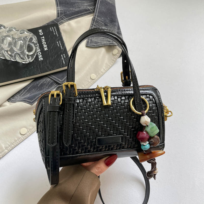 ven Leder Mini Handtasche Karnz
