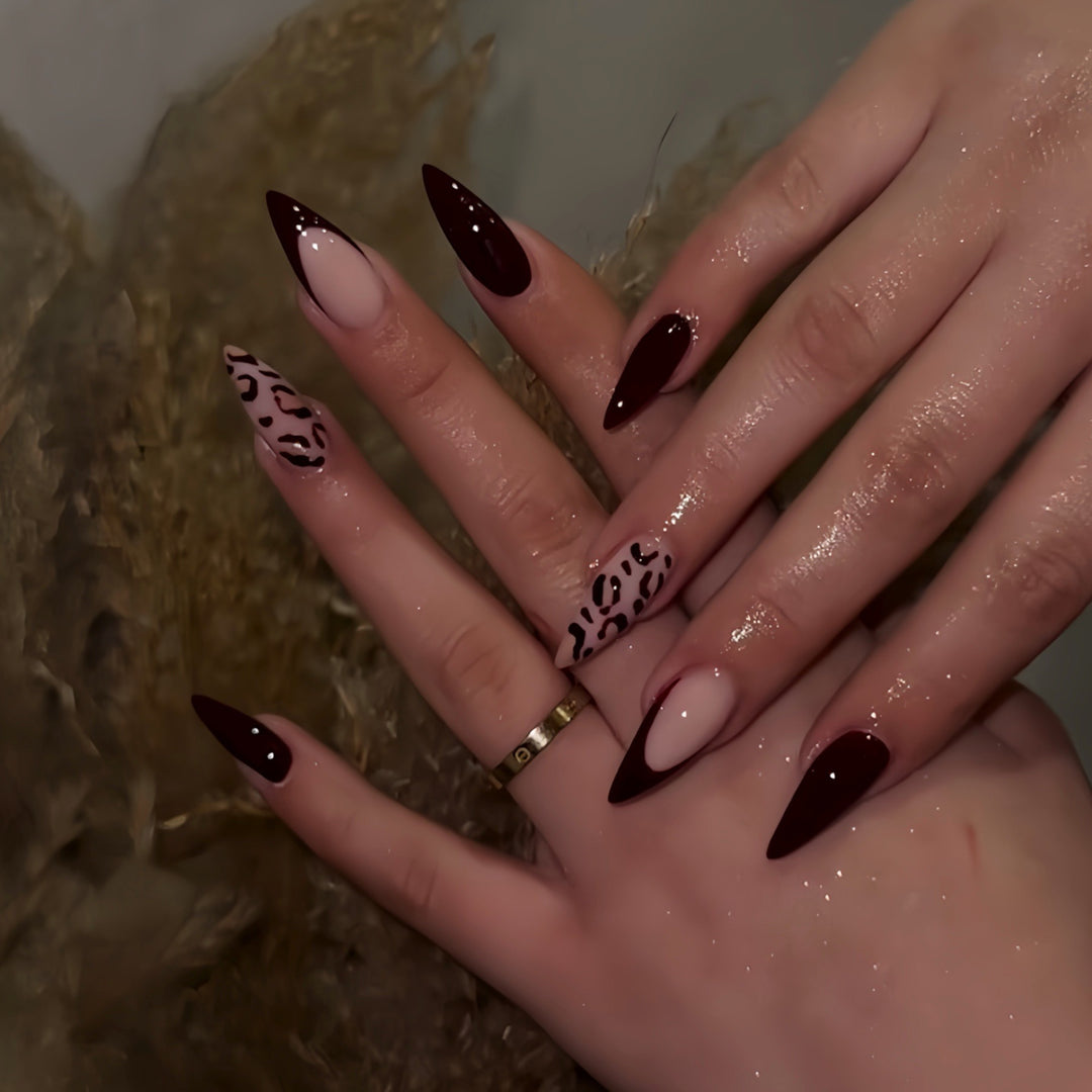 Stilvolle Stiletto Nail Art Extensions Karnz