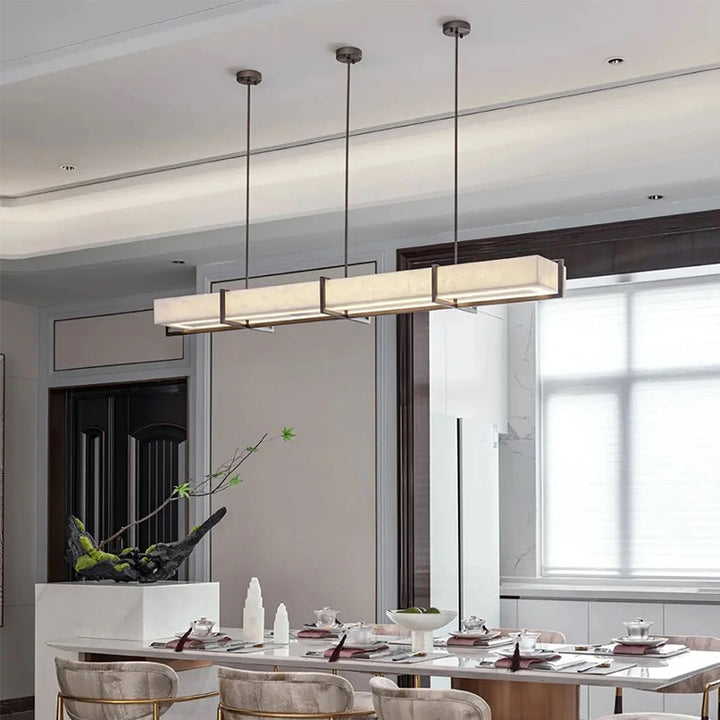 Moderne elegante lineare Pendelleuchte