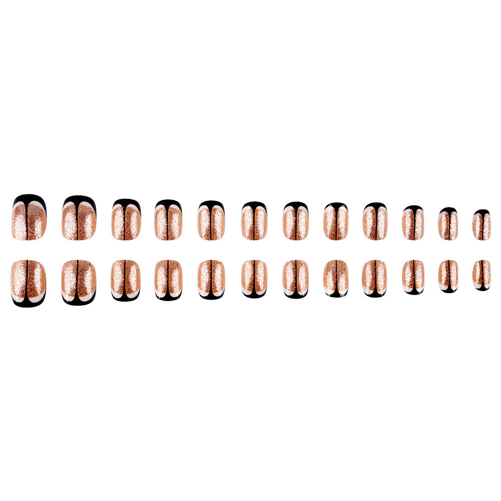 Glamorous Press-On Nail Art Set Karnz