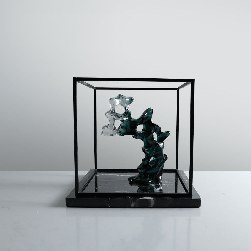 Künstlerische Glas Skulptur
