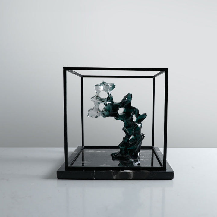 Künstlerische Glas Skulptur