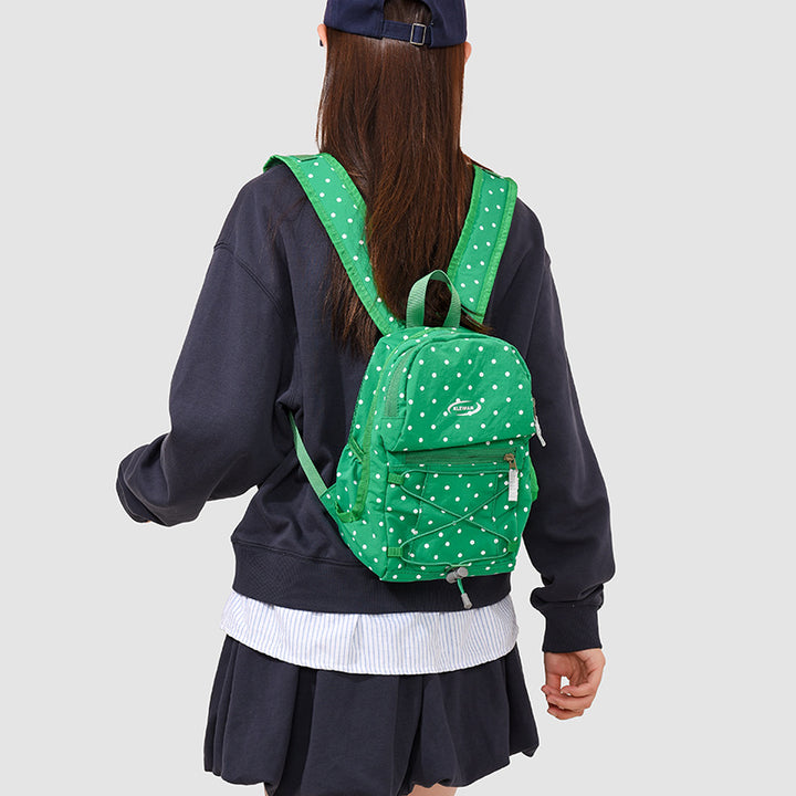Trendy gepunkteter lässiger Rucksack Karnz