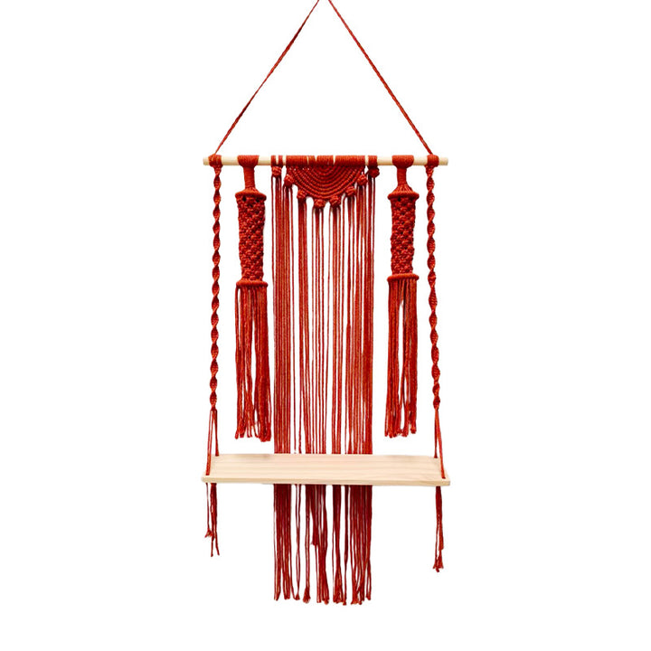 Macrame Wandbehang Karnz