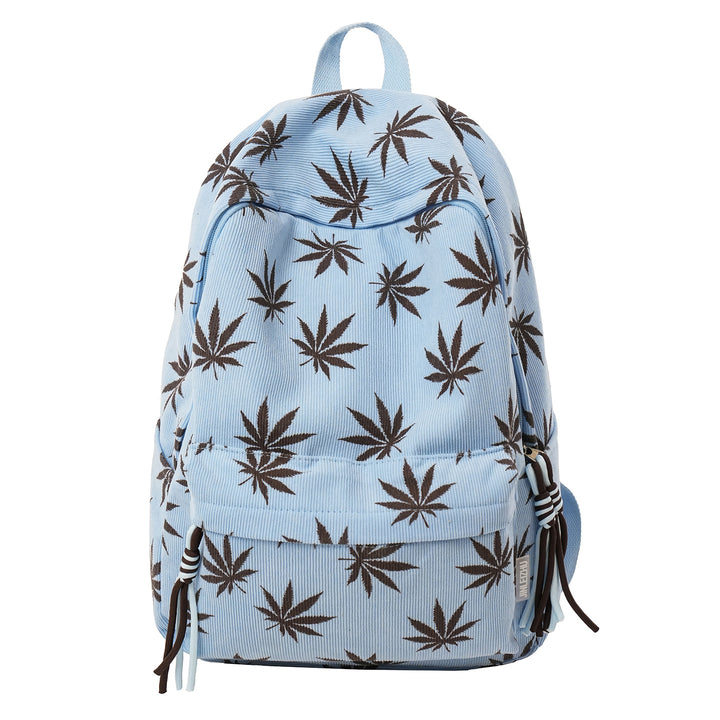 Stylische Blattmuster-Rucksack Karnz