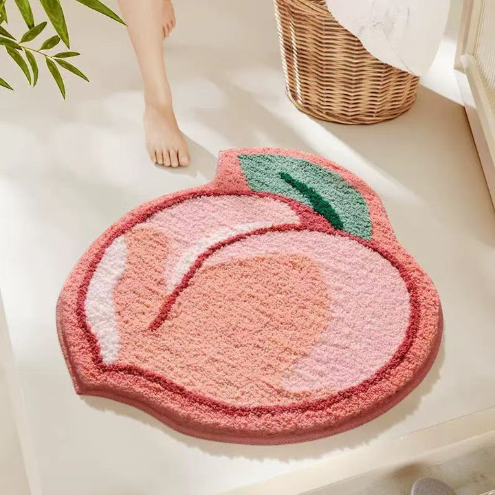 Avocado-förmige Indoor-Badezimmermatte für das Badezimmer