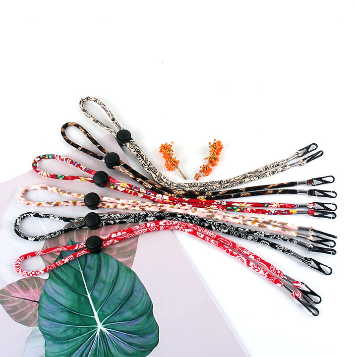 Blumenmuster Brillenband Karnz