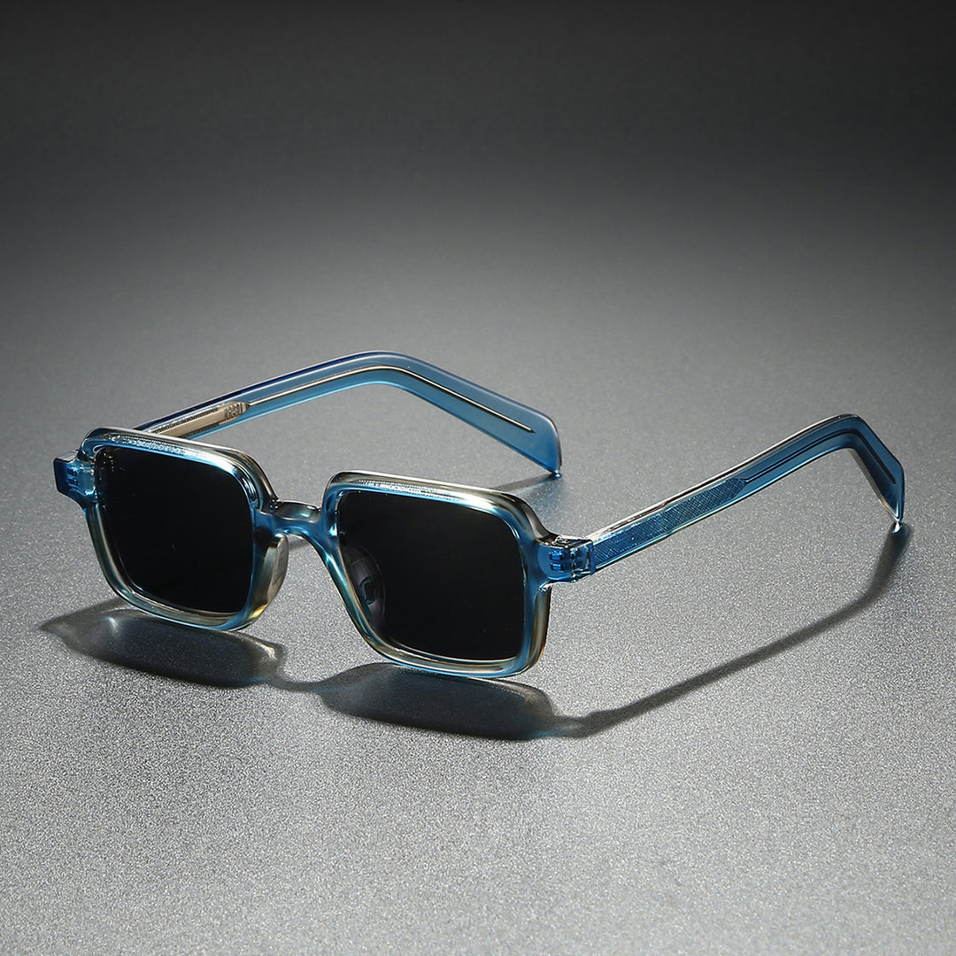 Damen modische Sonnenbrille im eleganten Quadratdesign mit breiten Bügeln Karnz