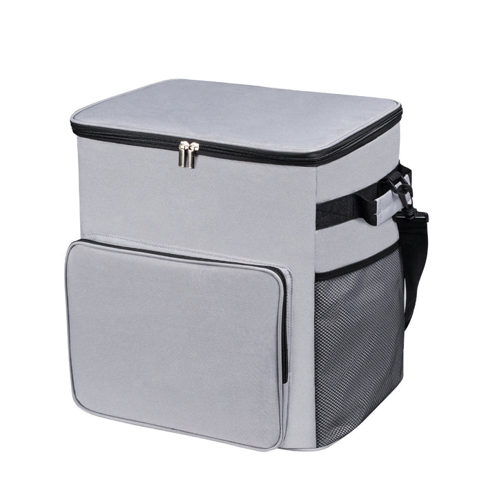 Unisex Kühlbox mit Trolley und vielseitigen Aufbewahrungsmöglichkeiten Karnz