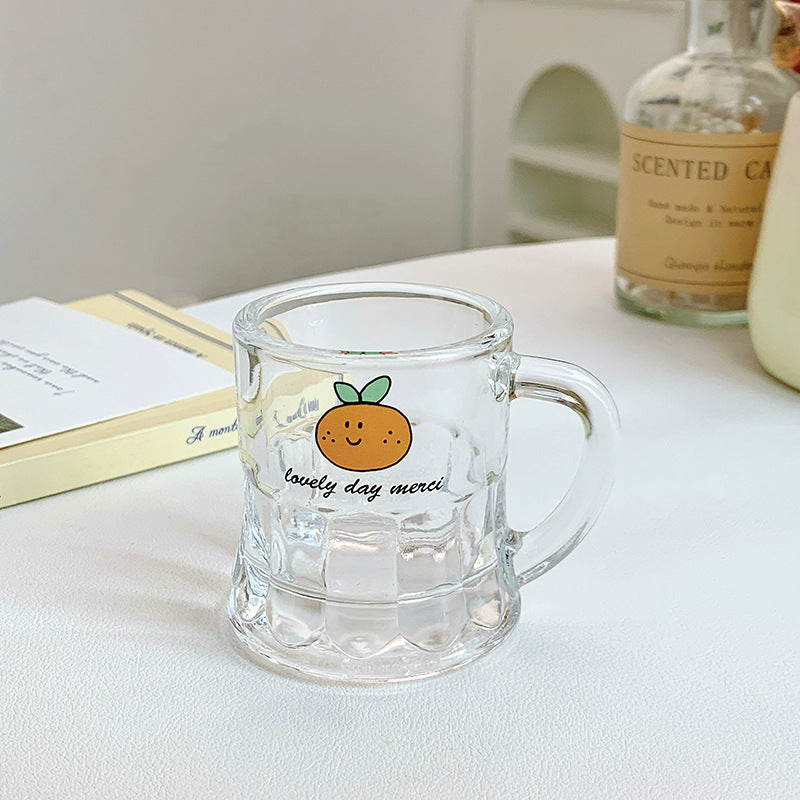 Keramiktassen Set mit Fröhlichem Orangendesign Karnz
