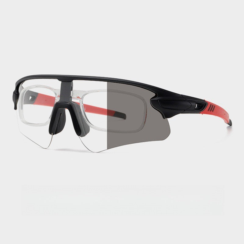 Unisex Sportliche Hochleistungs-Sonnenbrille mit aerodynamischem Design und verstellbarem Nasenpad Karnz