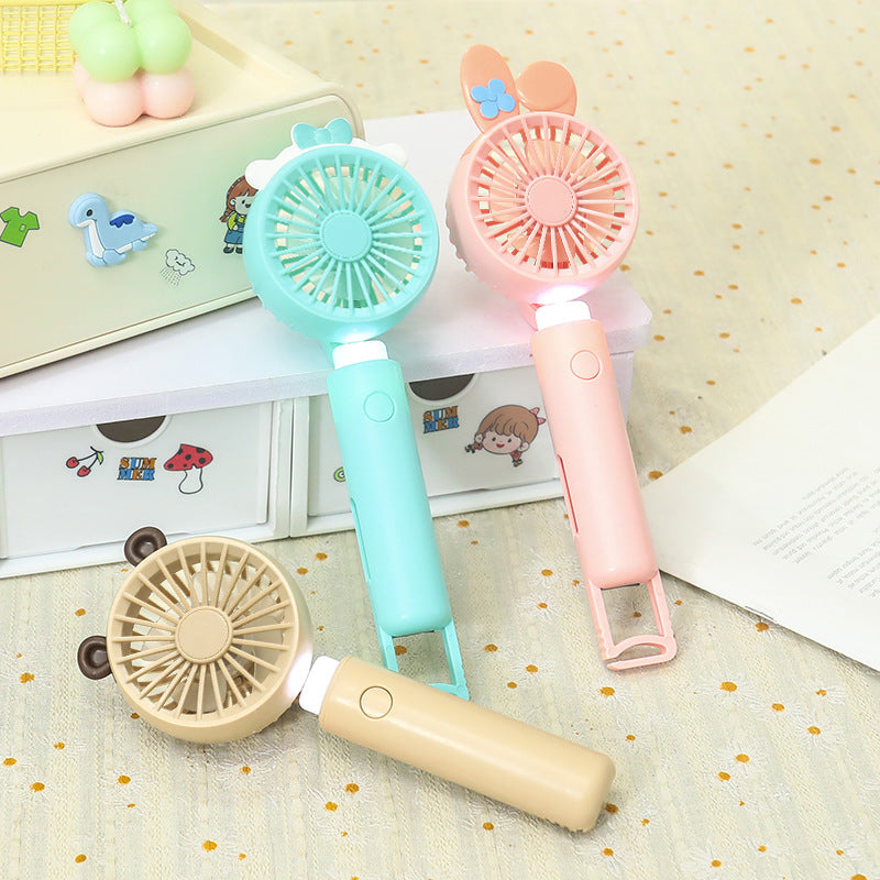 Damen Tragbarer Bunny Design Handventilator Karnz