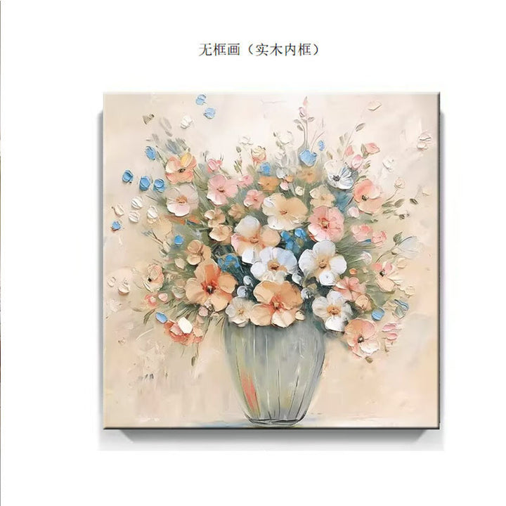 Florales Stillleben Leinwandkunstwerk