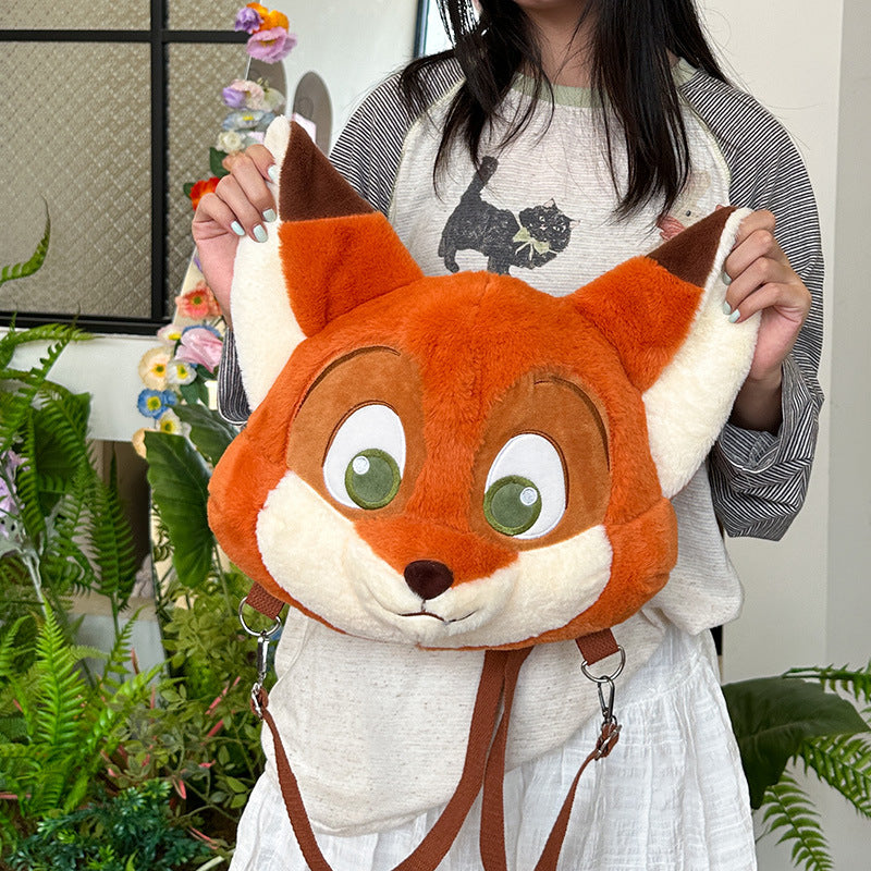 Plüsch Rucksack mit Süßem Fuchsdesign Karnz