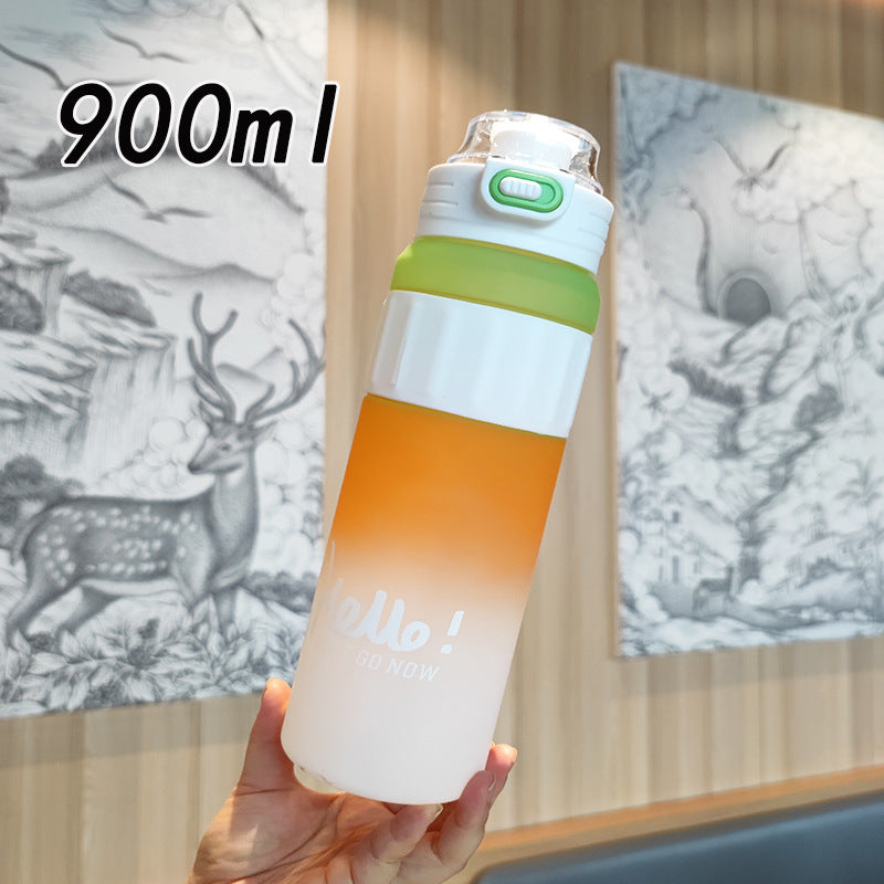 Damen vielseitige Trinkflasche mit innovativem Klappdeckel Karnz