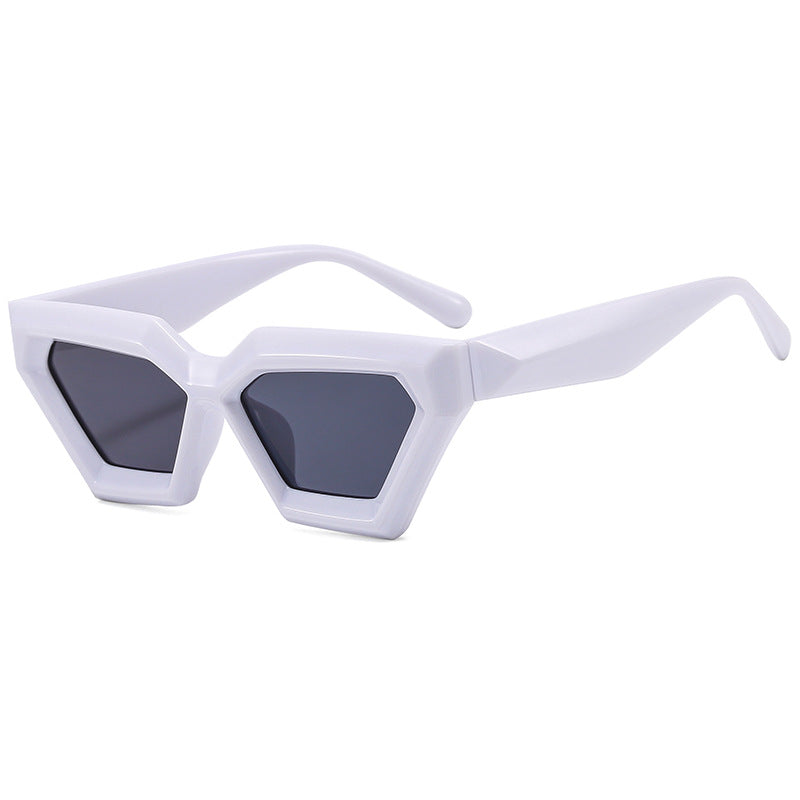 Schicke hexagonale Rahmen-Sonnenbrille  1787664534