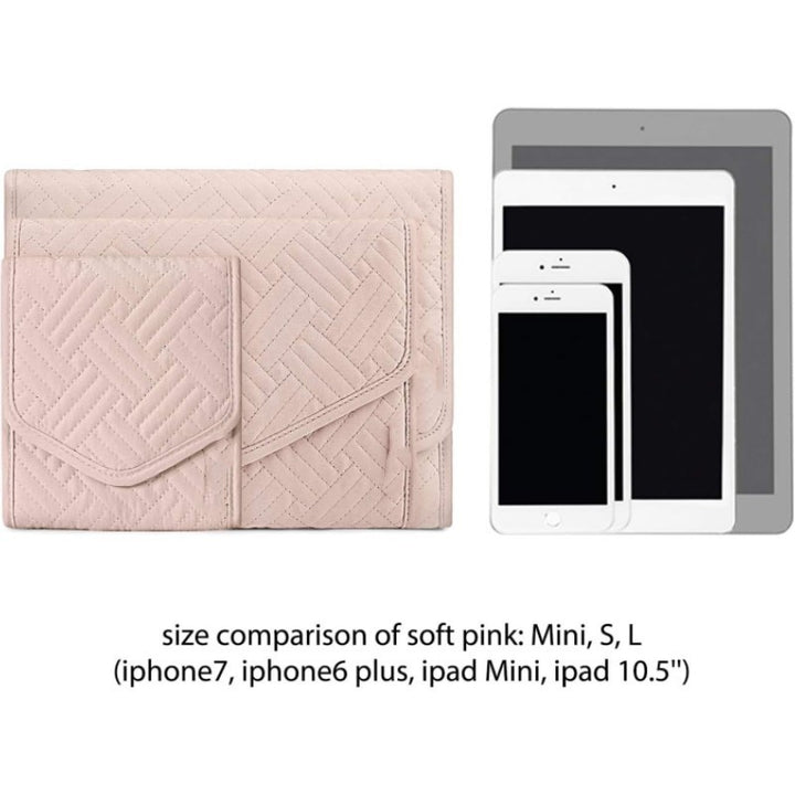 Kosmetik-Organizer Tasche mit Faltbarem Design und Mehreren Fächern Karnz