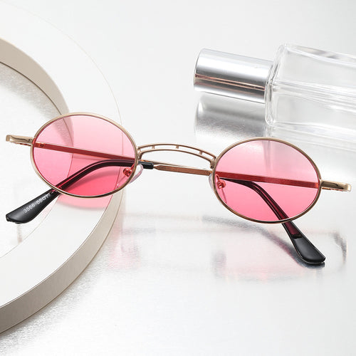 Damen runde modische Sonnenbrille Karnz