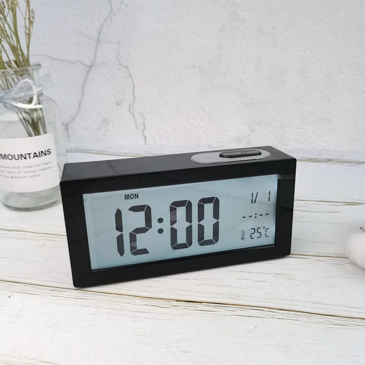 Digitaluhr mit Temperatur- und Luftfeuchtigkeitsanzeige Karnz