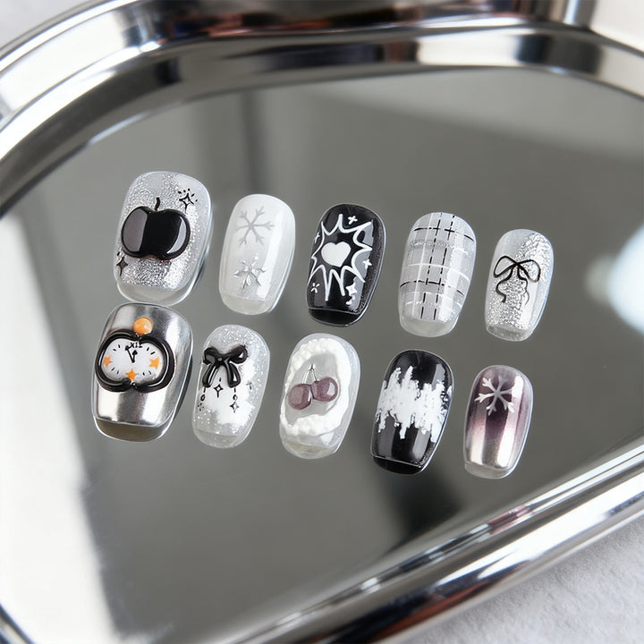 Chic Creative Press-On Nagelset Karnz