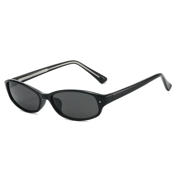Damen modische Sonnenbrille im eleganten Design mit glitzernden Akzenten Karnz