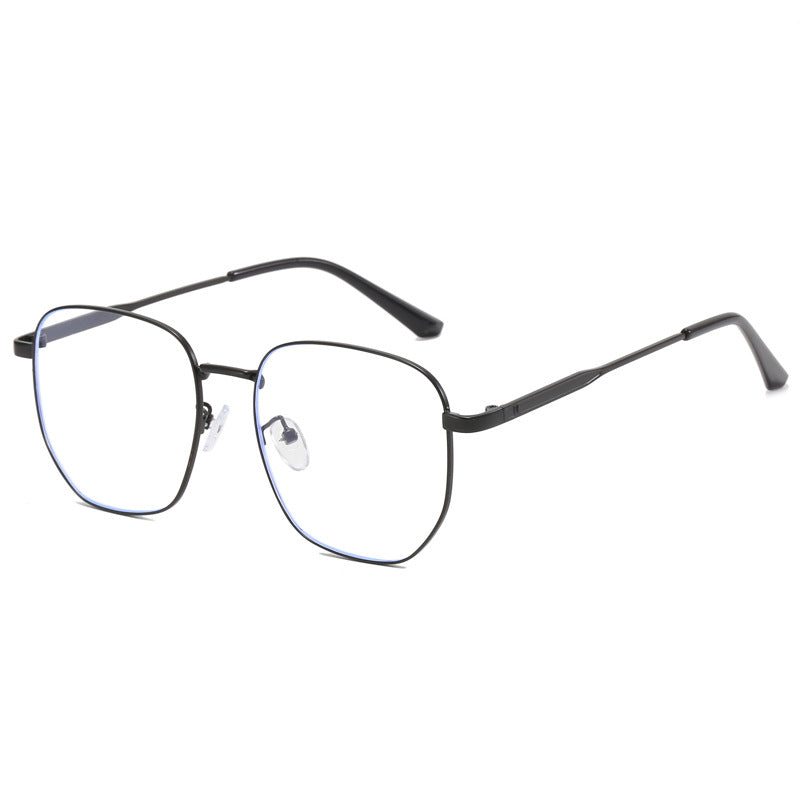 Damen modische quadratische Brille mit leichtem Metallrahmen Karnz