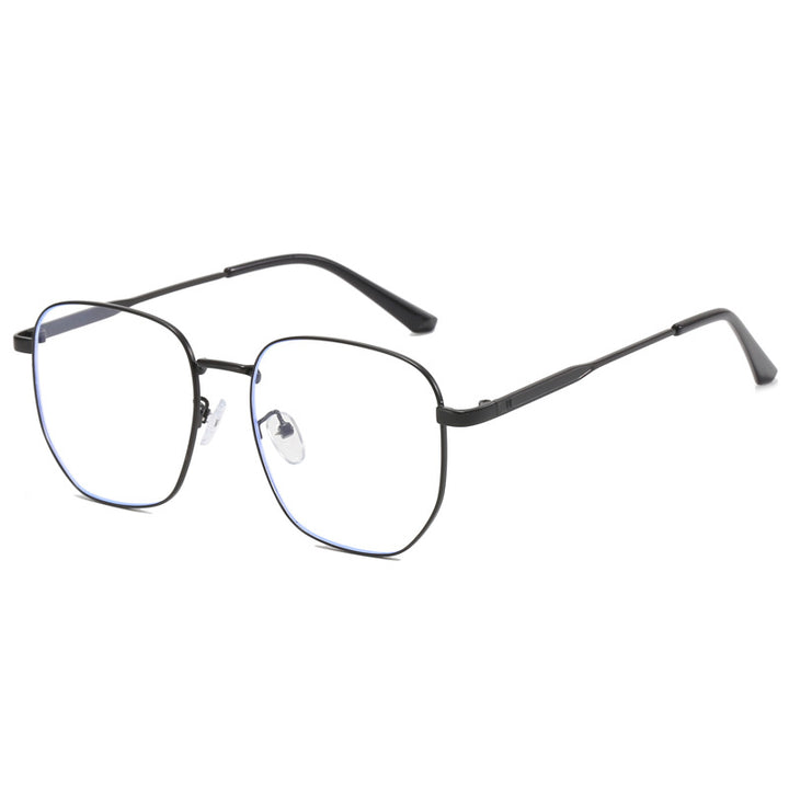 Damen modische quadratische Brille mit leichtem Metallrahmen Karnz